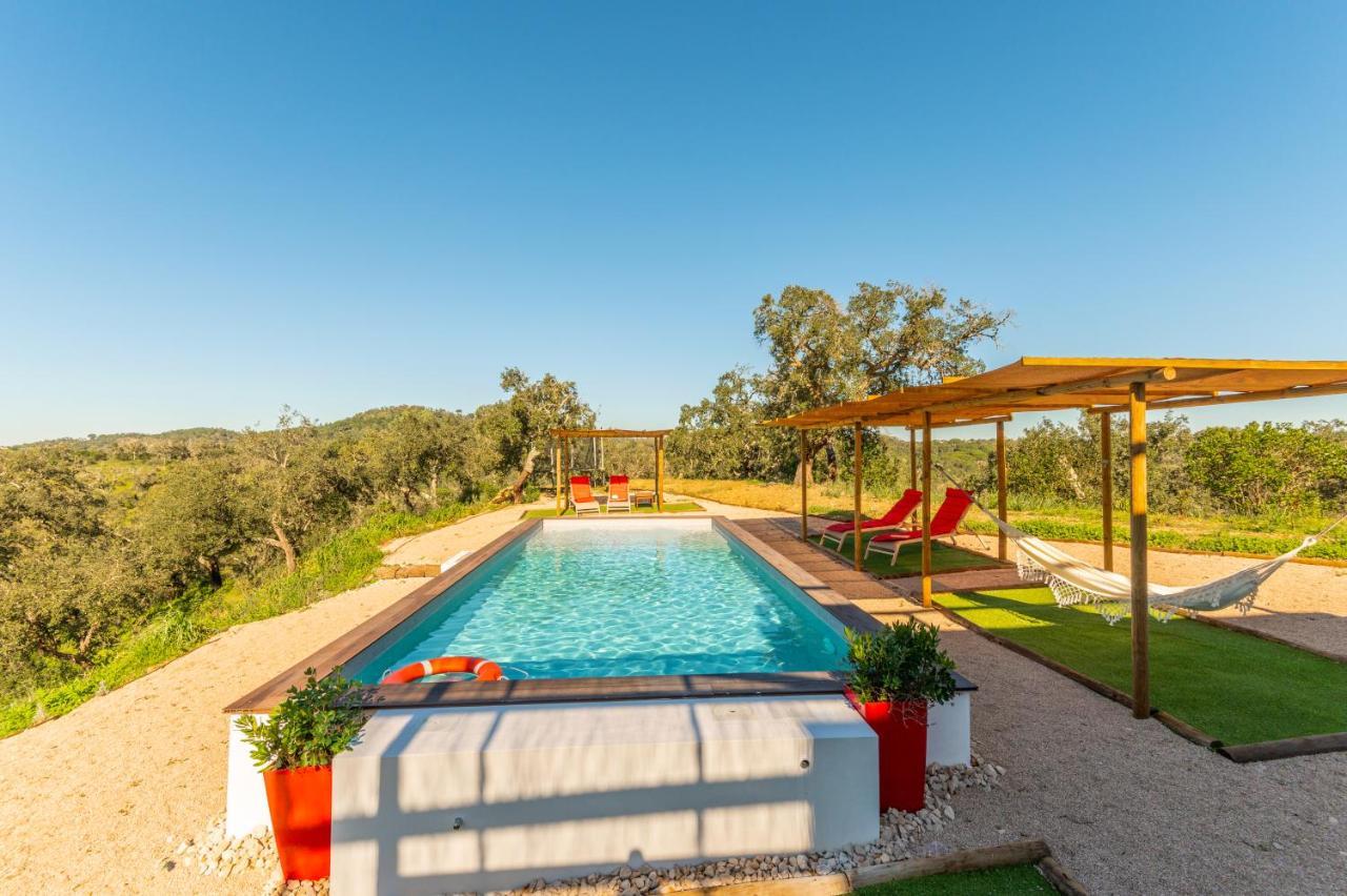 Sierra Melides Villa,Alentejo, Br2 With Private Pool, Br3 With Private Pool - Near Beach São Francisco da Serra Exterior foto